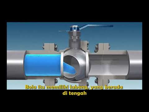 Video: Ball valve - jenis katup terbaik