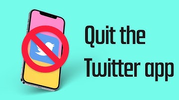 Stop using the Twitter app