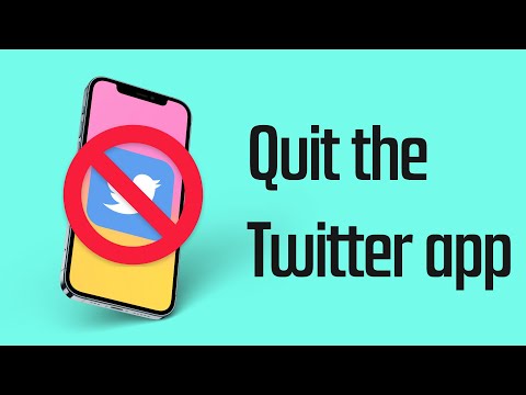 Stop using the Twitter app