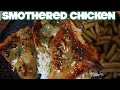 Delicious Smothered Chicken wings Meal