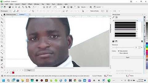 Remove image background in 5mins using CorelDraw in 2025