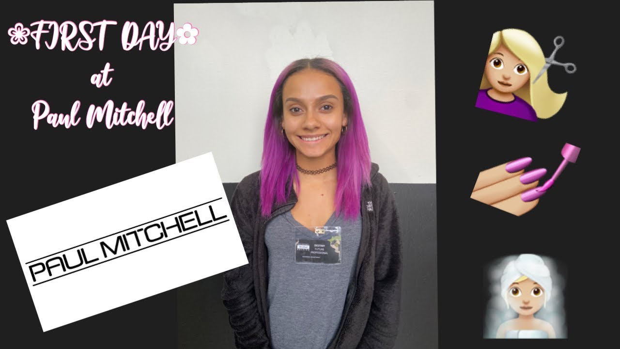 My First Day of Cosmetology School Paul Mitchell The School YouTube