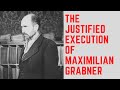 The JUSTIFIED Execution Of Maximilian Grabner - The Torturer of Auschwitz