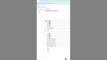 Relational Operators in Python