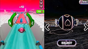 Going Balls Vs Reverse Video Gameplay SpeedRun New Level 878