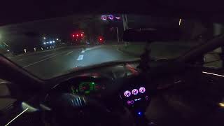 POV:Mazda 323 Protege5 Familia Night Drive 1.6MT ZM2 Night Drive