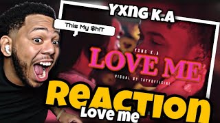 YXNG K.A - Love Me (REACTION!!!)