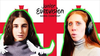 IT JUST GOT BETTER! REACTING TO GEORGIA'S SONG FOR JESC 2022 // MARIAM BIGVAVA - I BELIEVE