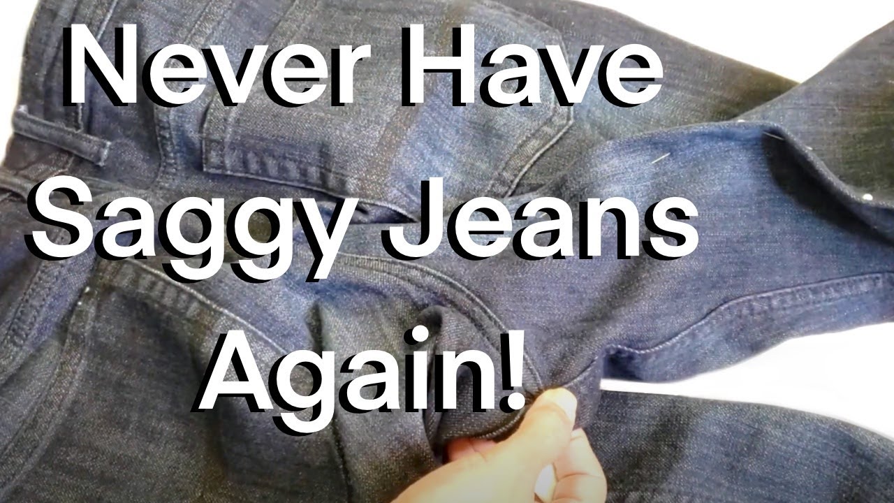 Taking in the Crotch on Jeans: A Professional's Process - YouTube