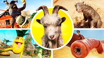 Goat Simulator 3: Baadlands Furry Road - All Events & Ending