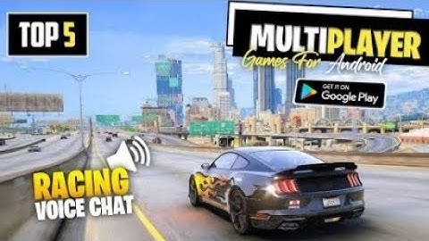 TOP 3 MULTIPLAYER RACING GAMES FOR ANDROID | MULTIPLAYER GAMES WITH VOICE CHAT 2025