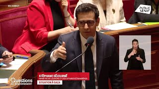 Guerre à Gaza : 'Nous sommes pour la solution à deux Etats', martèle Stéphane Séjourné by Public Sénat 3,492 views 1 day ago 1 minute, 26 seconds