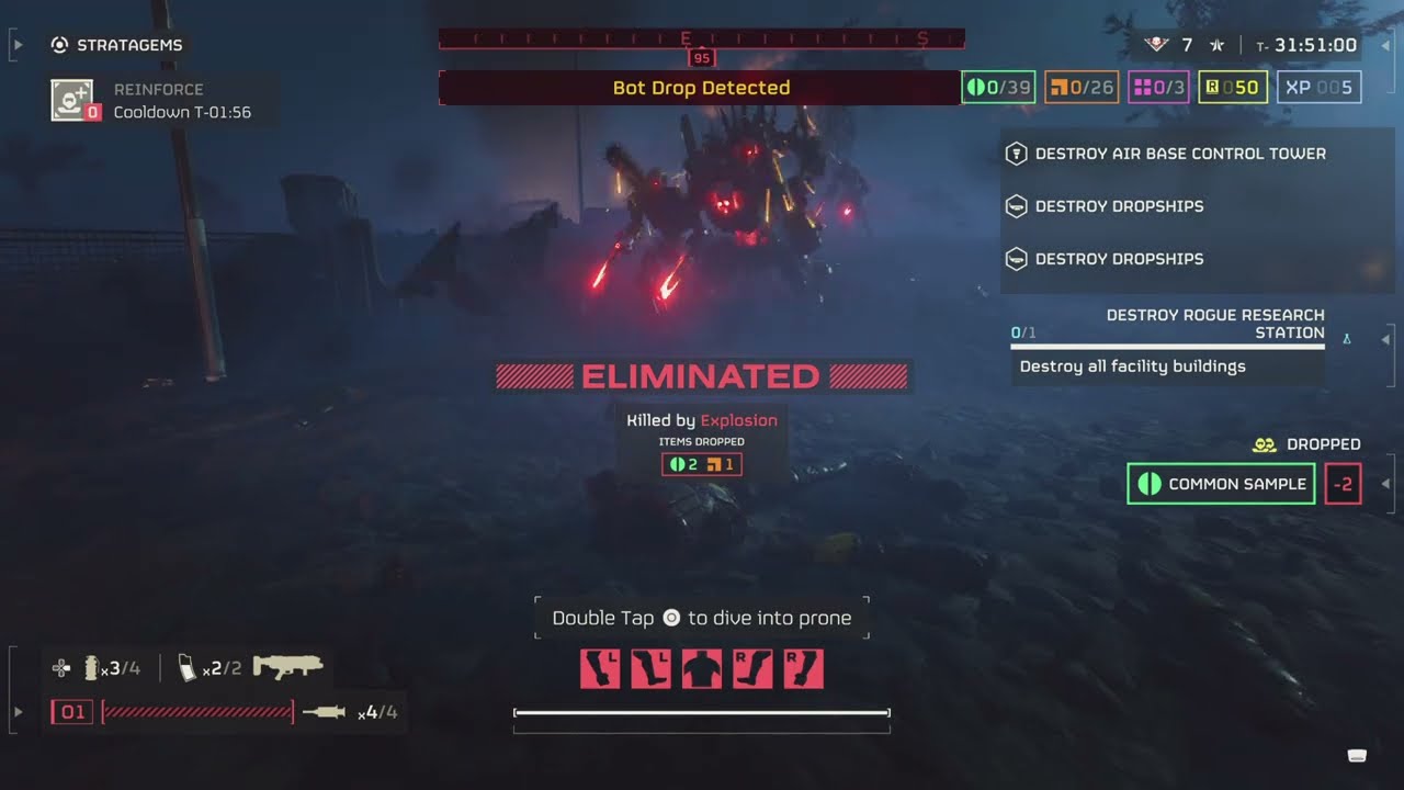 Filthy, cheating bots! | HELLDIVERS 2