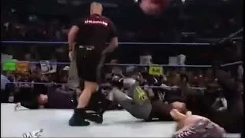 Stone cold steve Austin crazy steel chair moment