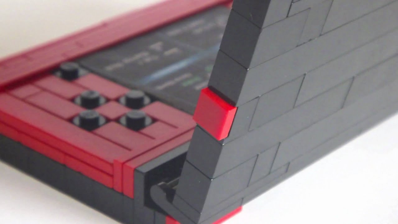 Lego Nintendo 3DS charging cradle YouTube