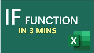 Learn the IF Function in Excel in 3 Minutes! (Simple & Powerful)