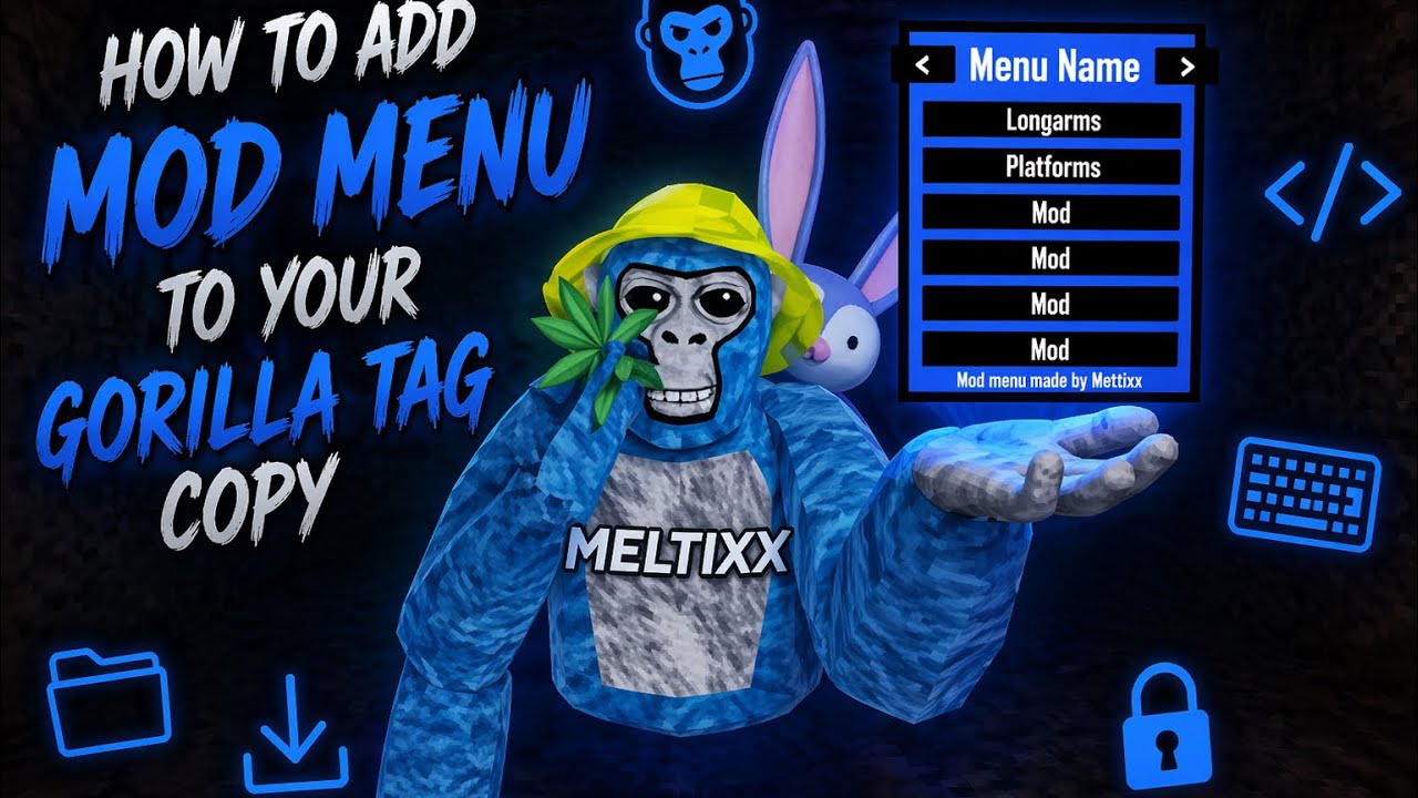 How to add a mod menu to your gtag copy (Working 2026) - YouTube