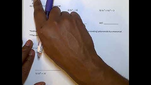 Unit 7 Lesson 3: Multiplying and Factoring Polynomials