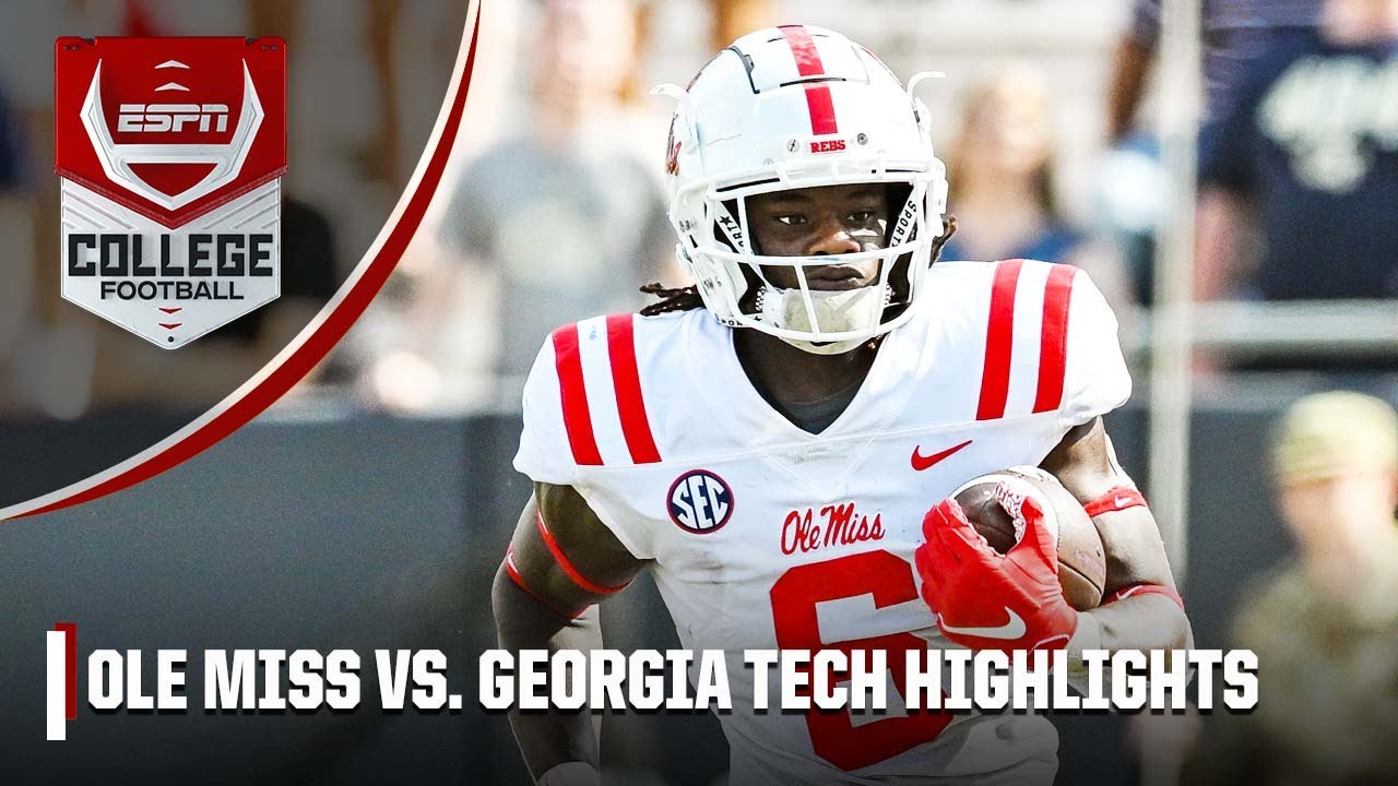 Ole Miss Rebels vs. Tech Yellow Jackets Full Game Highlights