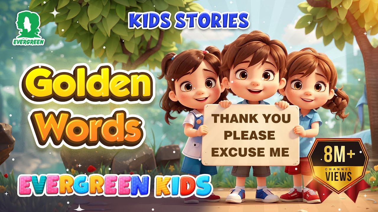 Golden Words For Kids | Good Manners in Everyday Life for Kids ...