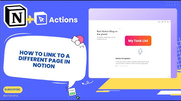 How to link pages internally in Notion