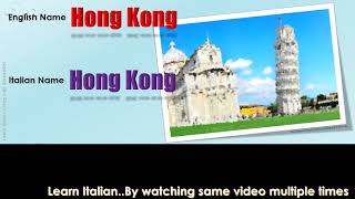 Pronouce hong kong in italian language ...