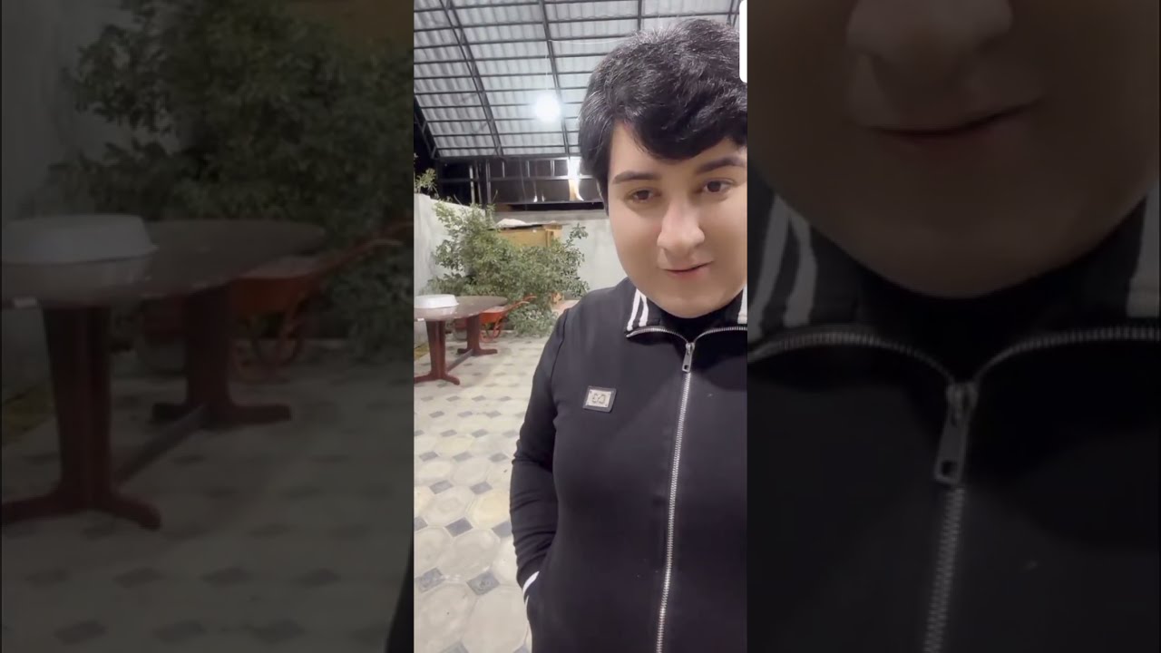 Baboş həyətini sulayıb təmizlədi😃 #babos #jabbarov 