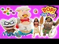 Moana and Maui Play the Pop the Pig Game! Featuring My Little Pony Blind Bags!