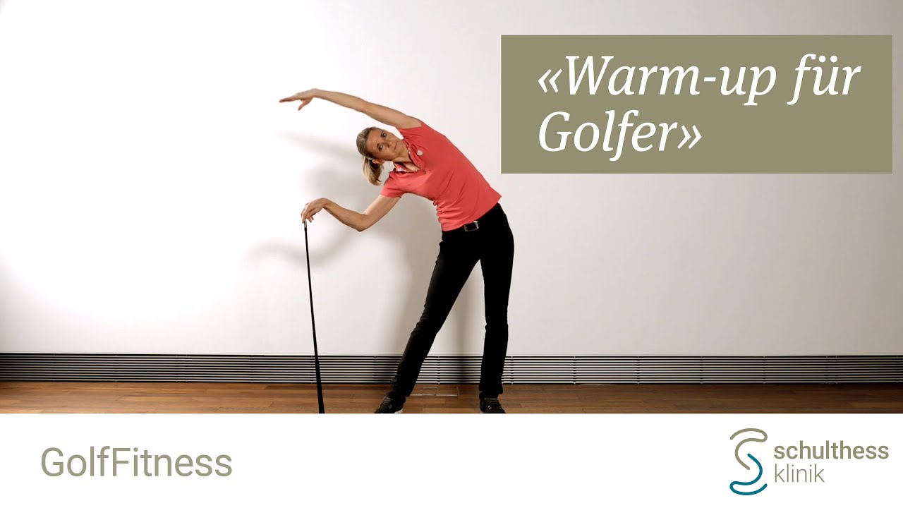 «Warmup für Golfer» Albatros Training Schulthess Klinik YouTube