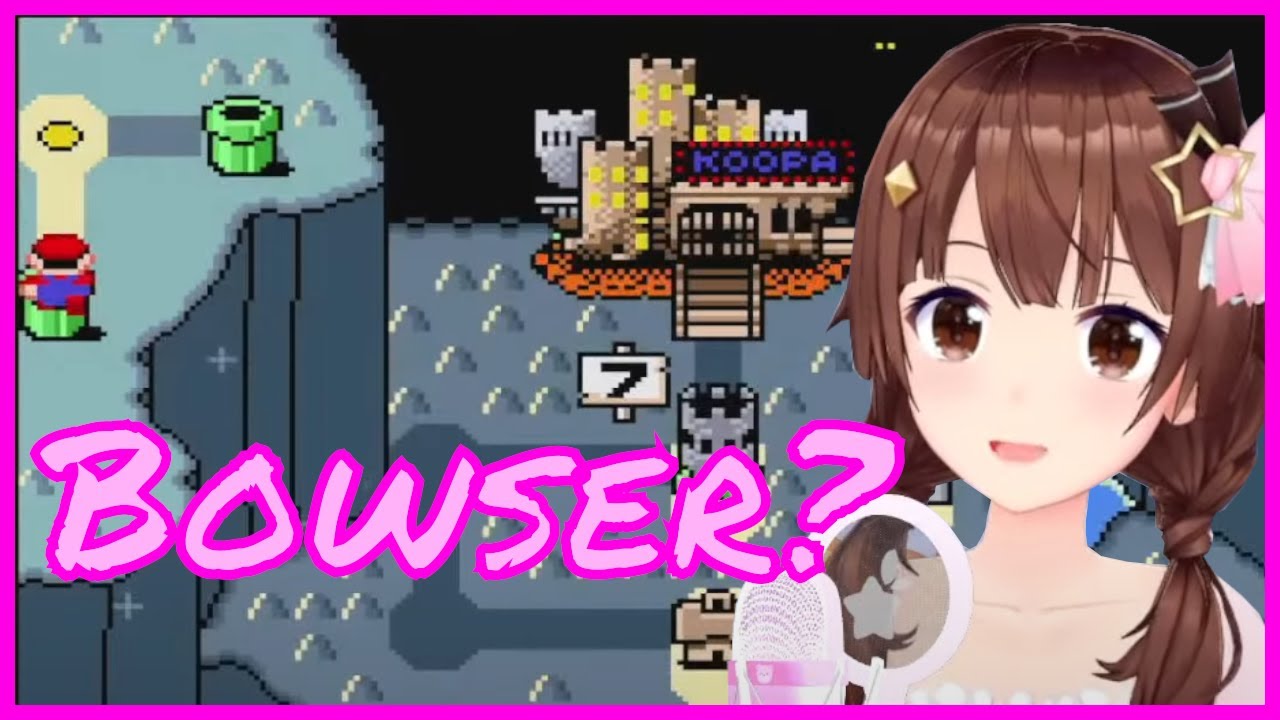 Sora opens up a hidden path in Super Mario World [Hololive]