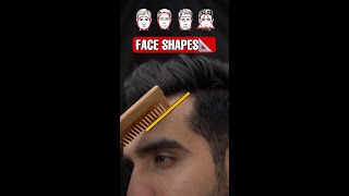 COMB Hair Correctly *FACE SHAPES* #shorts #hairstyles screenshot 2