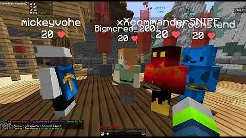 ExtremeCraft - Hacker #2643 Name:  bigmcred_2001 Hacks: Kill Aura + Bhop