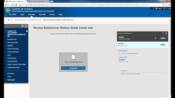 Checking your Grade in Blackboard
