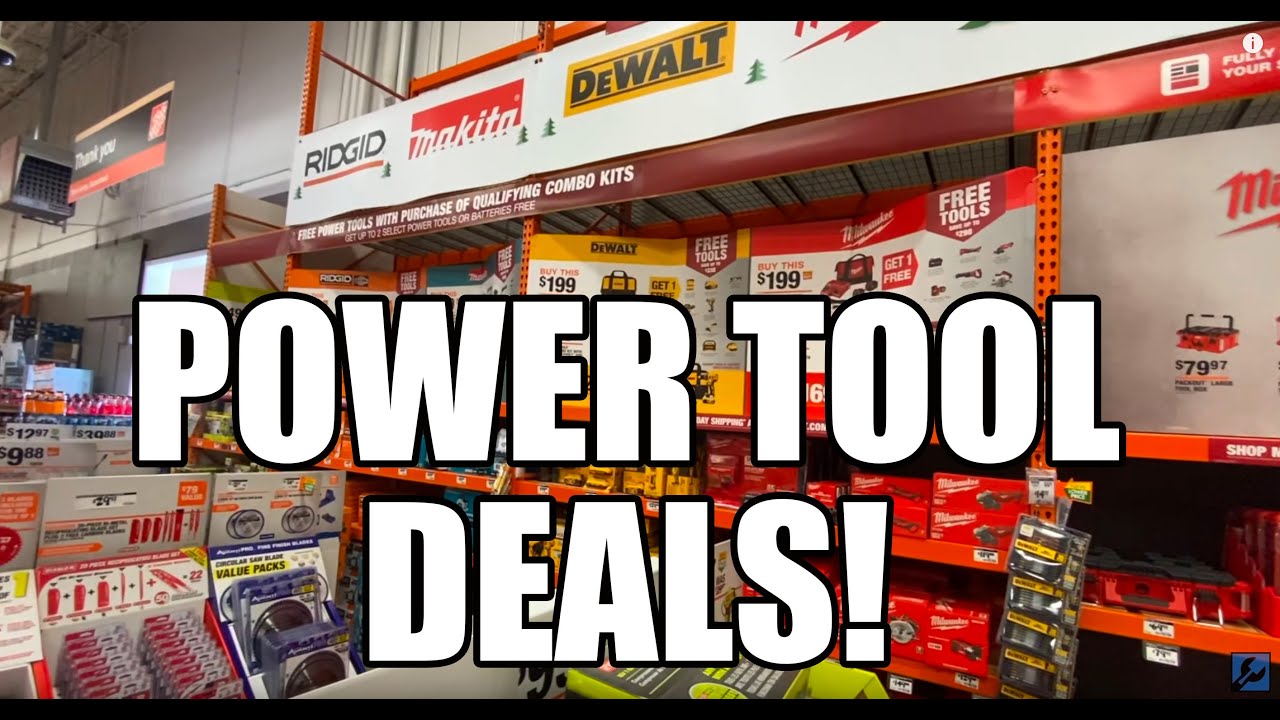 Home Depot Holiday Power Tool Deals 2019 4k Youtube