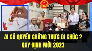 Cha mẹ lập di chúc có cần chữ ký của các con không ?