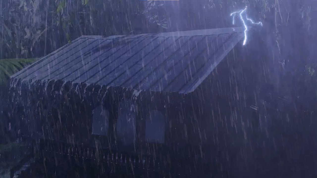 Guarda Fall Asleep in 3 Minutes with Heavy Rain & Fierce Thunder on an Old Roof in a Magical Night su YouTube Guarda Fall Asleep in 3 Minutes with Heavy Rain & Fierce Thunder on an Old Roof in a Magical Night su YouTube