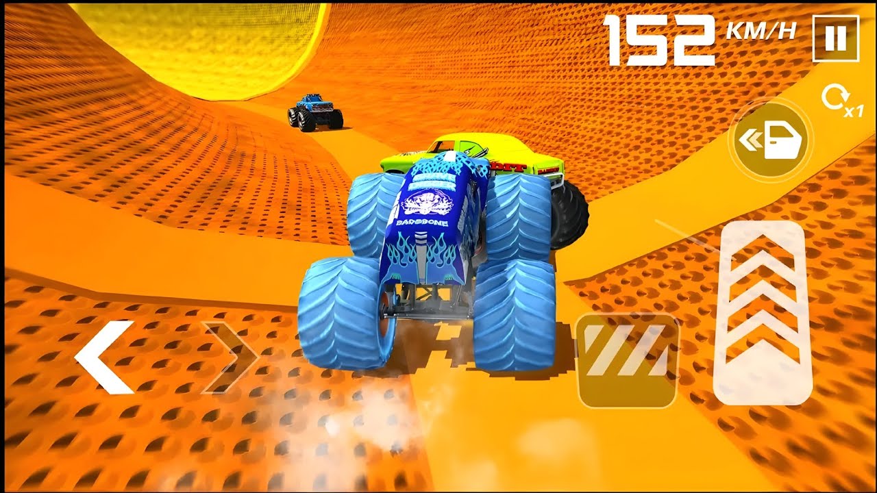 Monster Truck Stunt Racing 🚚🔥 | Crazy Jumps & Extreme Racing |