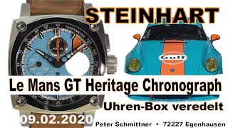 STEINHART Le Mans GT Heritage Chronograph   •   Uhren-Box Veredelung • Le Mans • Steinhart Uhren