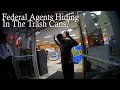 Intoxicated Man  Believes Federal Agents are Hiding in the Trash Cans