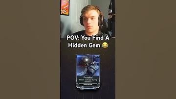 I found Warframes HIDDEN GEM 😂😭
