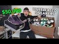 Unboxing A $50,000 Unreleased Sneaker Mystery Box **BEST EVER