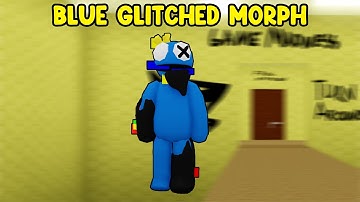 UPDATE - How To Find Blue Glitched Morph in Find The Backrooms Morphs