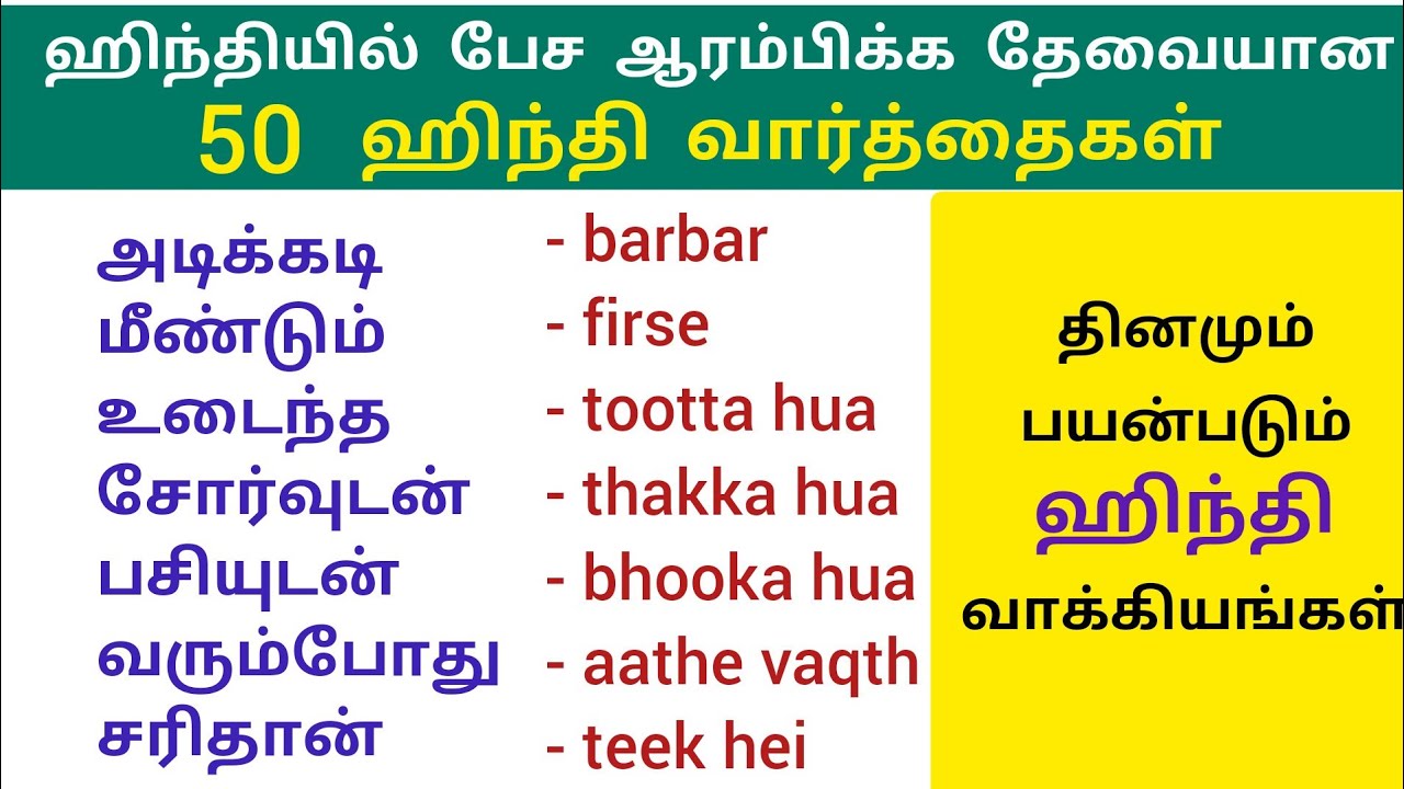 50 Simple Hindi Sentences For Beginners Spoken 50-simple-hindi-sentences-for-beginners-spoken
