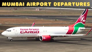 Gulf Air, Kenya Airways and Malaysia Airlines at Mumbai Airport | Plane Spotting | Mumbai Airport