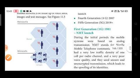 Mobile Networks 12th computer application