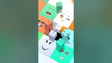 Roblox Face Rolling cube animation