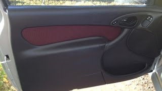 How to remove door panel on a 1999-2007 Ford Focus ZX3 ZX5 SVT ZX4 ZTW SE in less than 5 minutes How to remove door panel on a 1999-2007 Ford Focus ZX3 ZX5 SVT ZX4 ZTW SE in less than 5 minutes