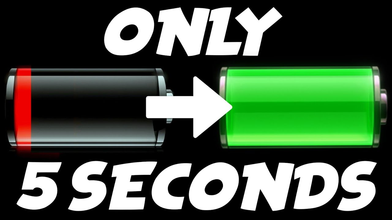 Full Battery. Battery fully charged. Recharge your Batteries. FULL BATTERY CHARGING 100%FAST.