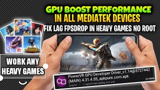 BOOST GPU PERFORMANCE | (IN ALL MEDIATEK DEVICES) | FIX LAG FPS GAMES screenshot 4