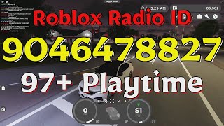 Playtime Roblox Radio Codes/IDs